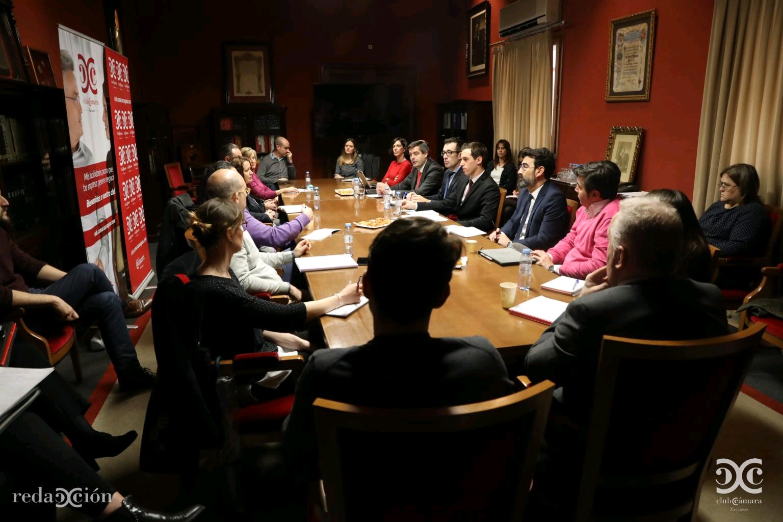 Participación de Wenceslao Gracia en el Desayuno Internacional de la Cámara de Comercio de Zaragoza