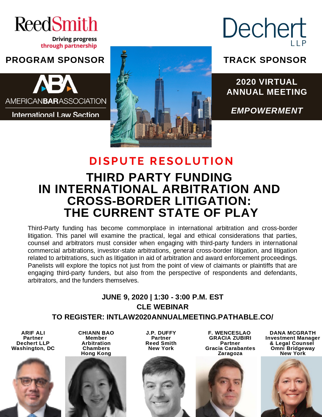 Participation of the firm’s partner, Wenceslao Gracia, in a webinar organized by the American Bar Association